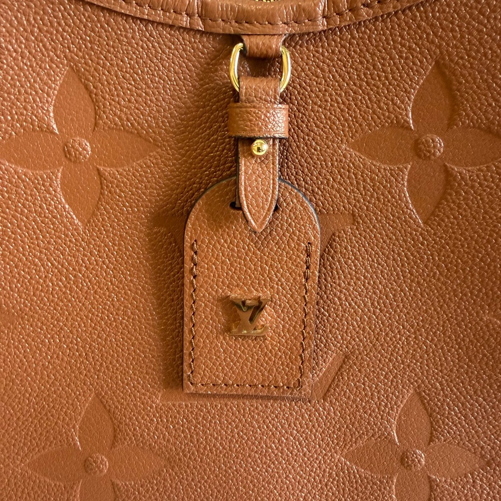 Louis Vuitton Tan Embossed Shoulder Bag - Picture 4 of 11
